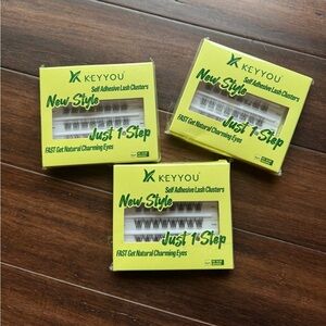 Keyyou Self Adhesive Lash Clusters